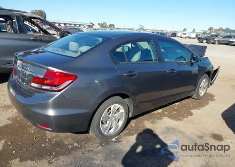 2013 Honda Civic Lx z USA, uszkodzony, nr VIN 19XFB2F50DE284875